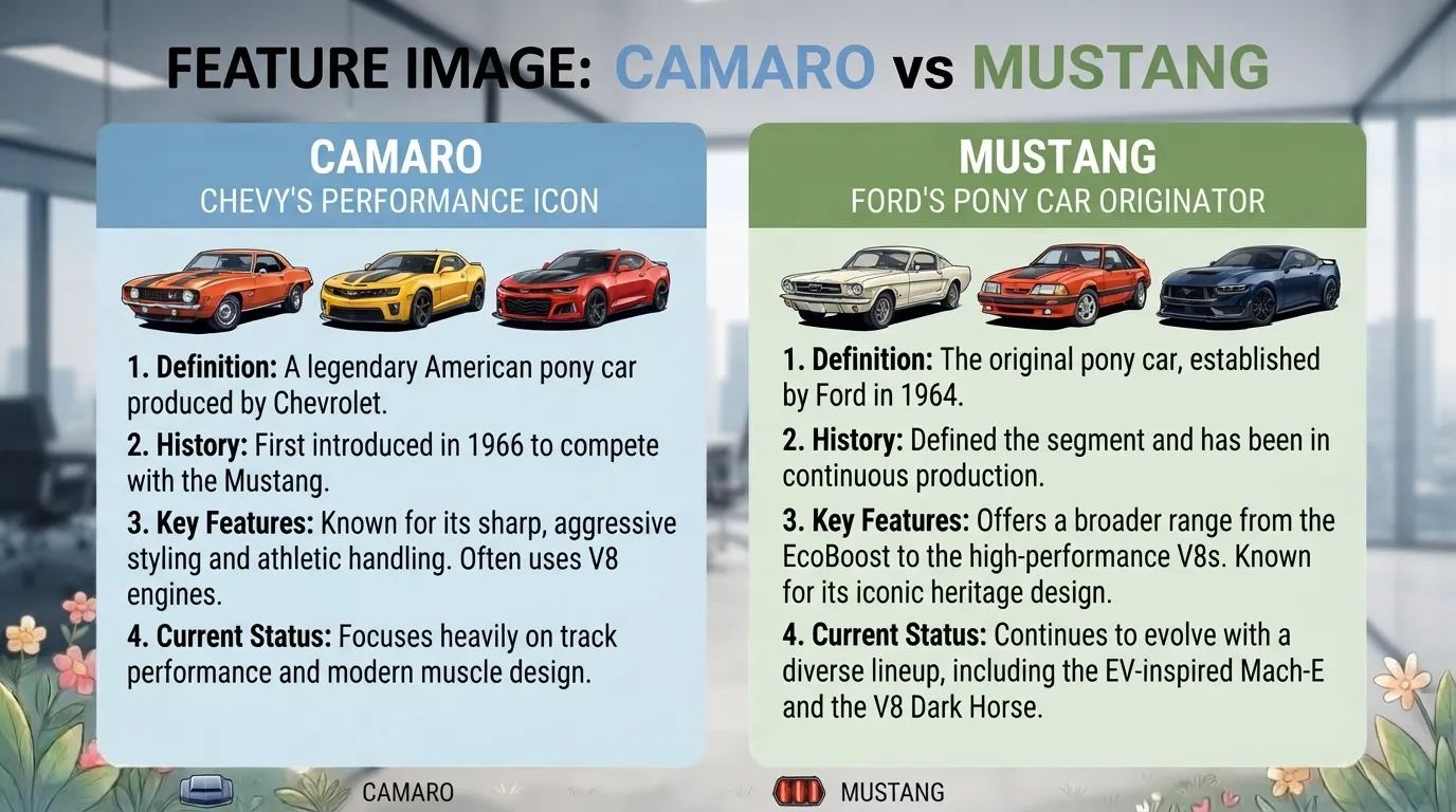 Camaro vs Mustang