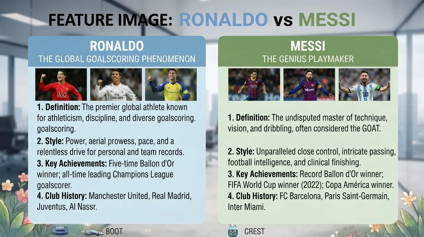 Ronaldo or Messi