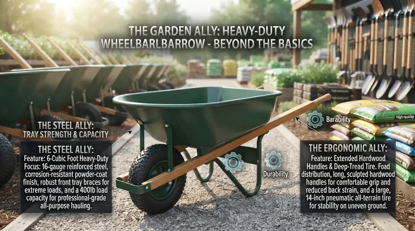 Wheelbarrow or Wheelbarrel