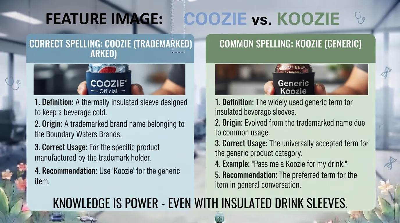 Coozie or Koozie