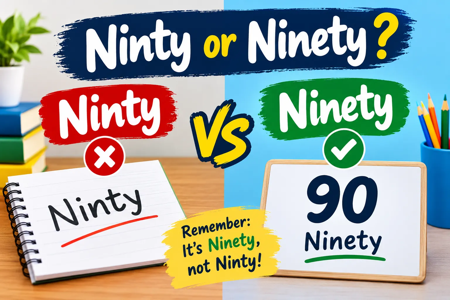 Ninty or Ninety
