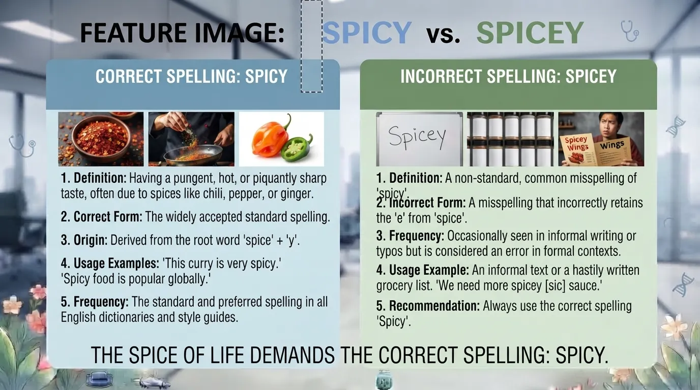 Spicy or Spicey